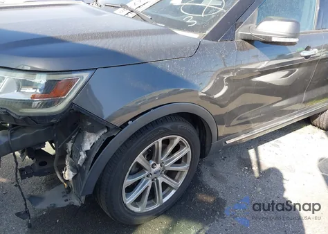 2017 Ford Explorer Limited from USA, damaged, VIN 1FM5K7F87HGA16877